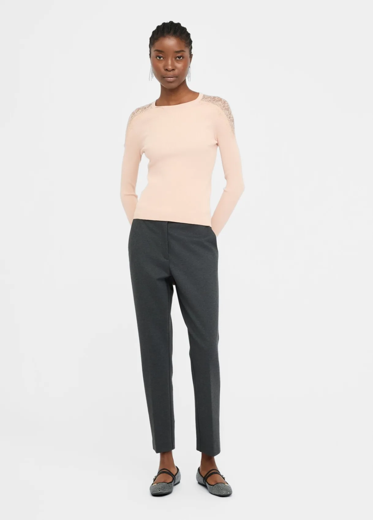 Liu Jo Pull avec dentelle|Femme Mailles