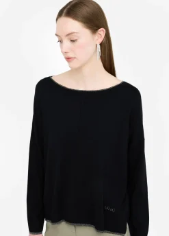 Liu Jo Pull avec détails en Lurex®|Femme Mailles