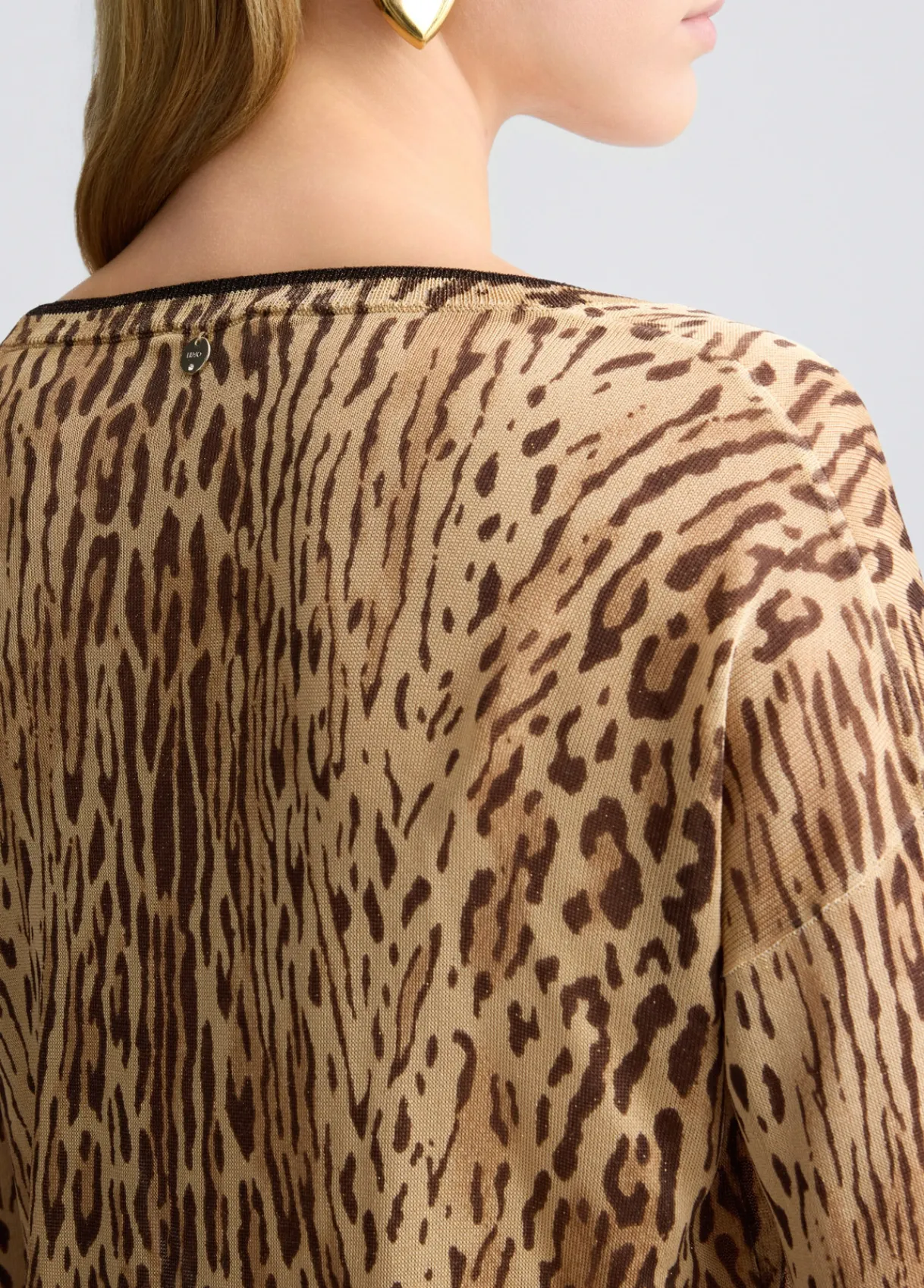 Liu Jo Pull avec imprimé animalier|Femme Mailles