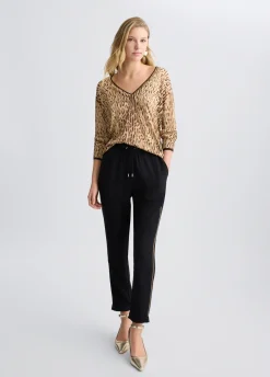 Liu Jo Pull avec imprimé animalier|Femme Mailles