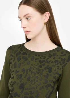 Liu Jo Pull avec imprimé animalier Better|Femme Mailles