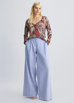 Liu Jo Pull avec imprimé foulard|Femme Mailles