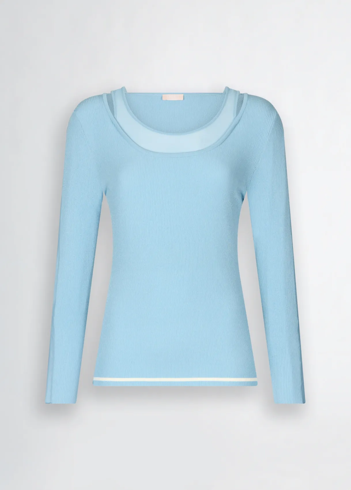 Liu Jo Pull avec insertions en tulle.|Femme Vêtements De Sport|Mailles