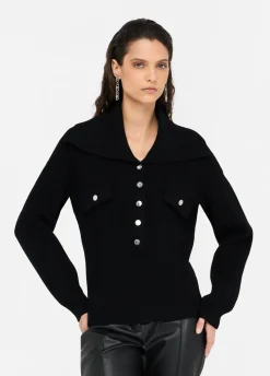 Liu Jo Pull avec maxi col|Femme Mailles