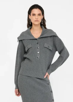 Liu Jo Pull avec maxi col|Femme Mailles