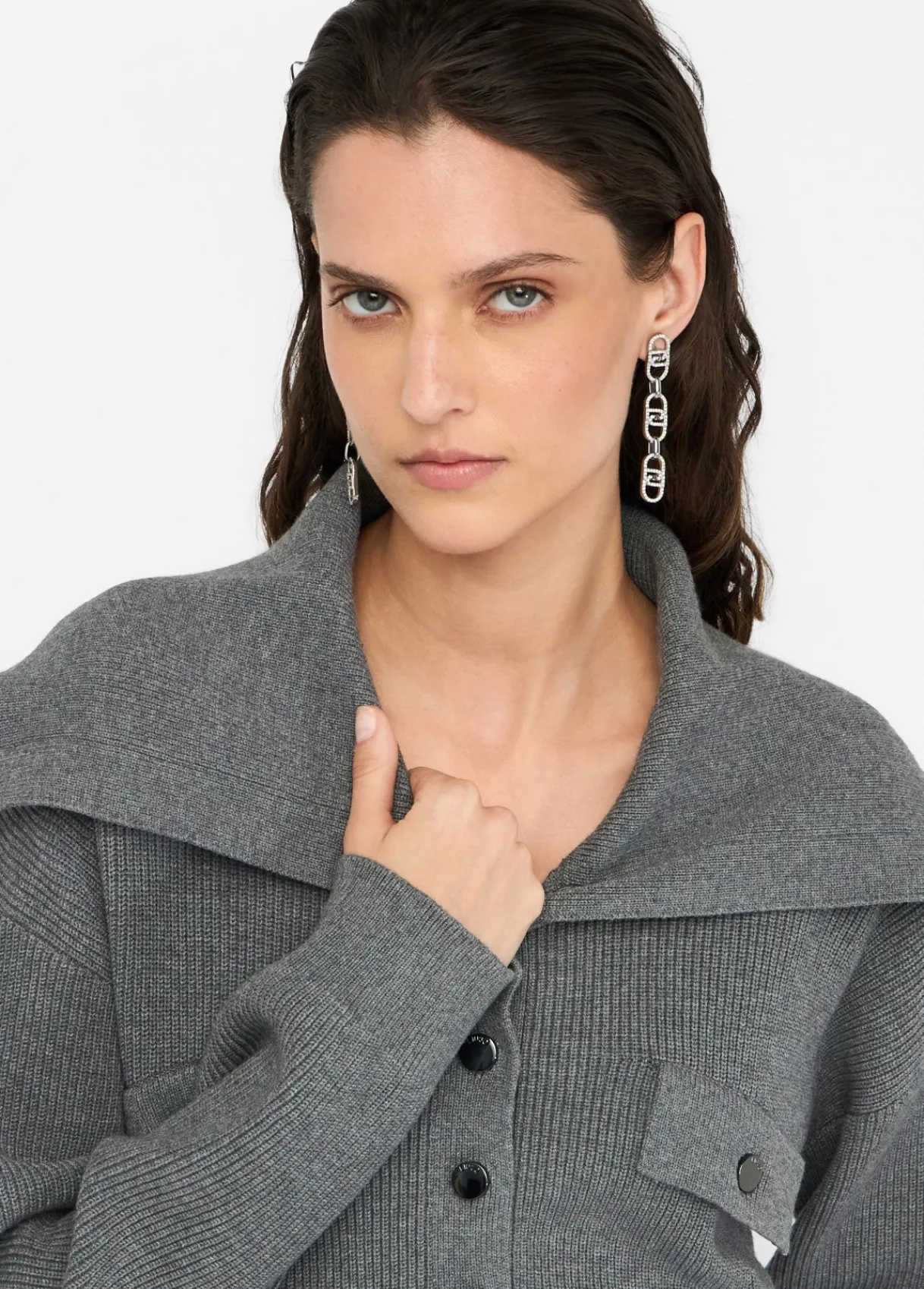 Liu Jo Pull avec maxi col|Femme Mailles