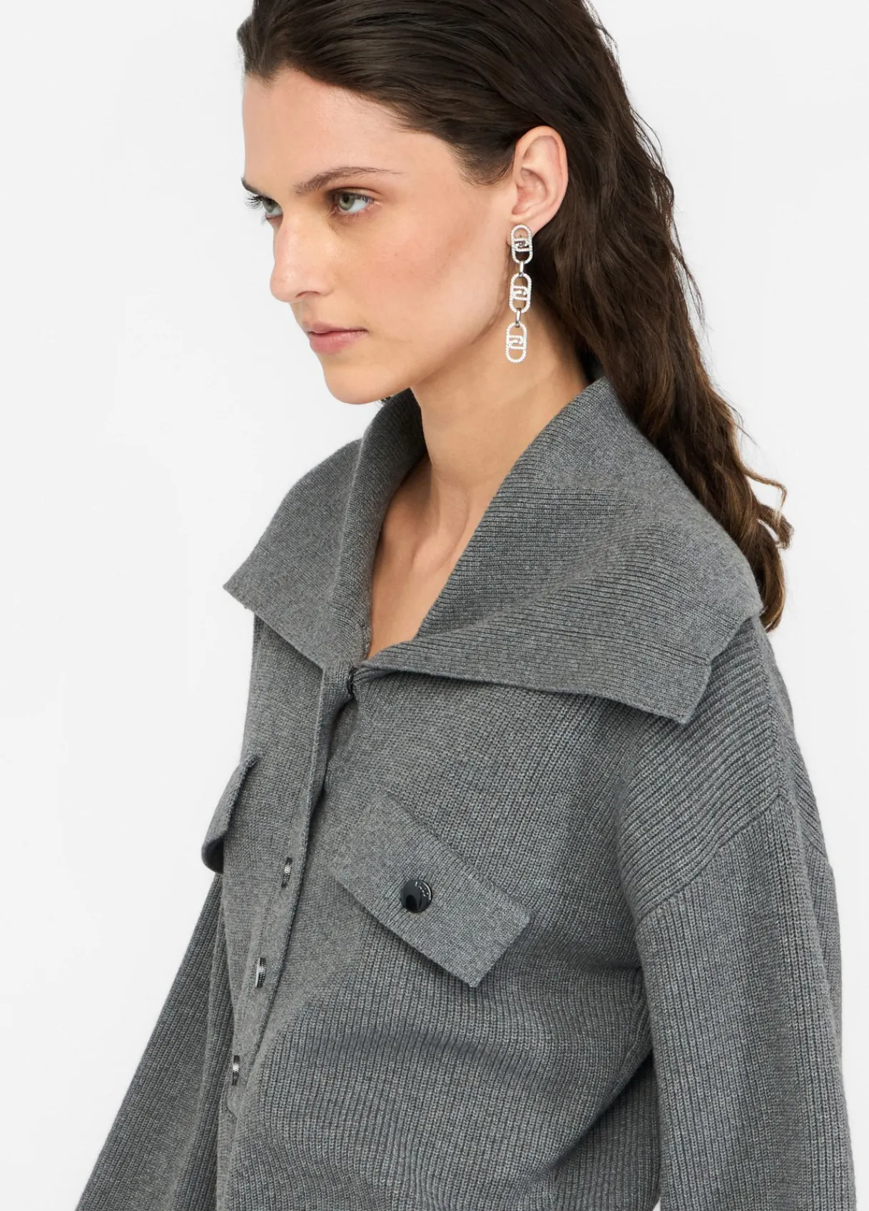 Liu Jo Pull avec maxi col|Femme Mailles