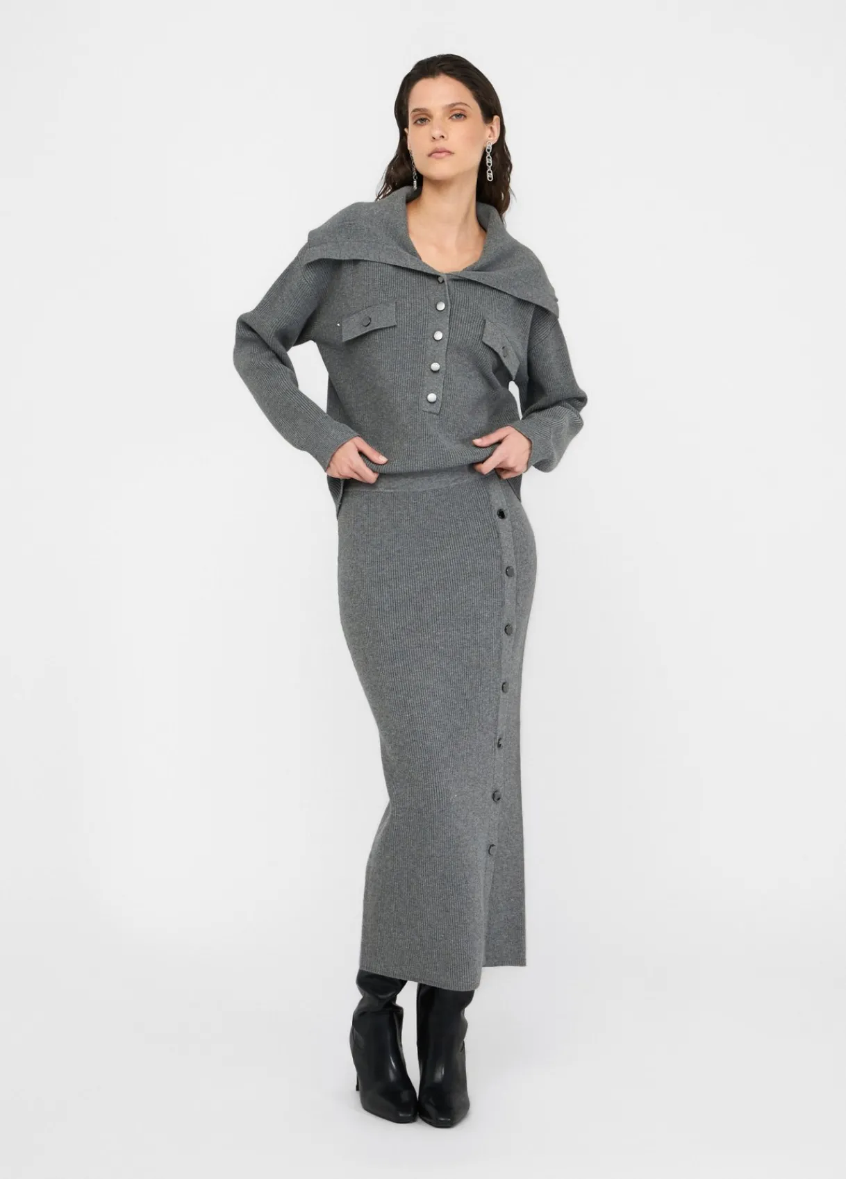 Liu Jo Pull avec maxi col|Femme Mailles