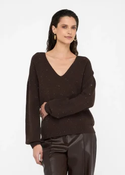 Liu Jo Pull avec micro paillettes|Femme Mailles