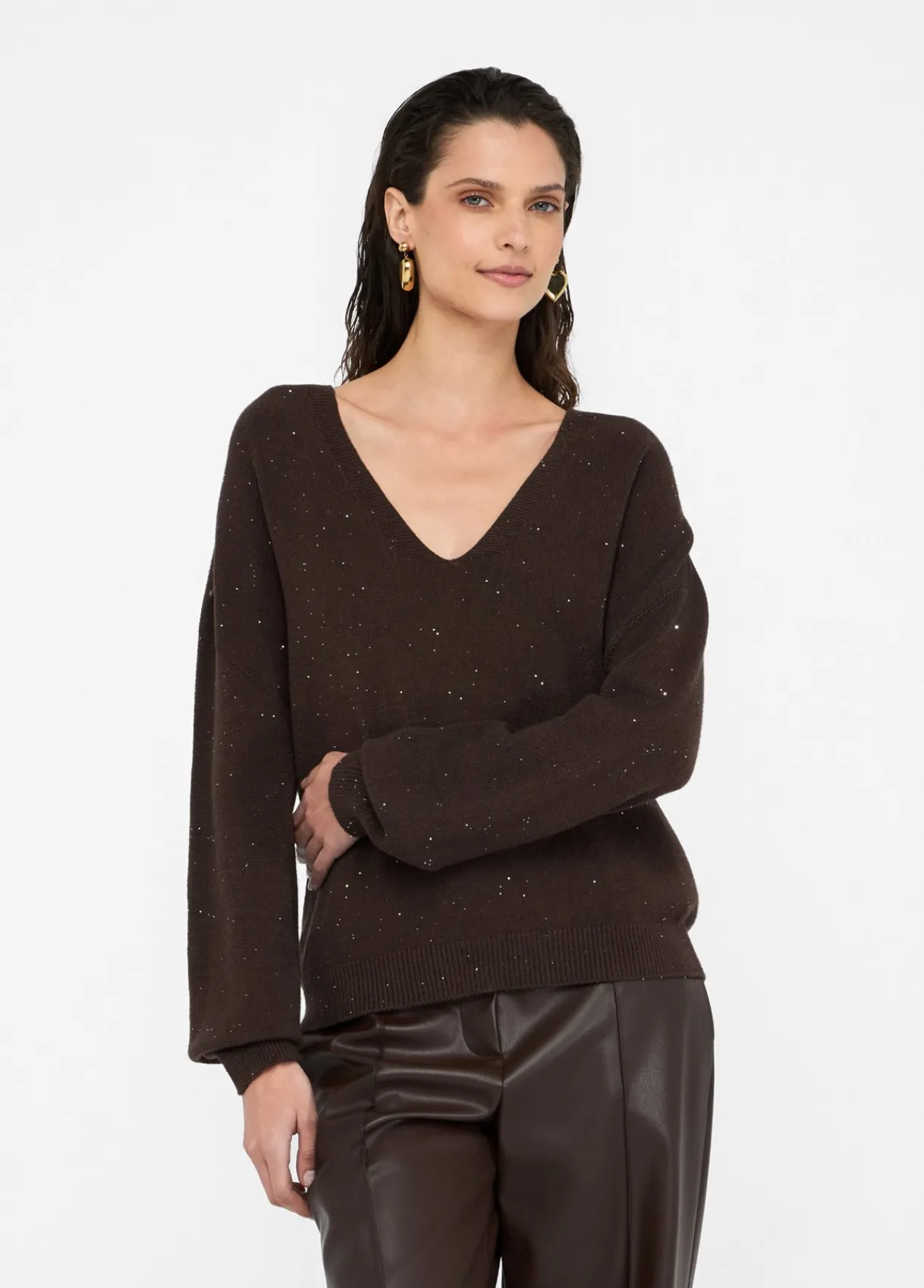 Liu Jo Pull avec micro paillettes|Femme Mailles