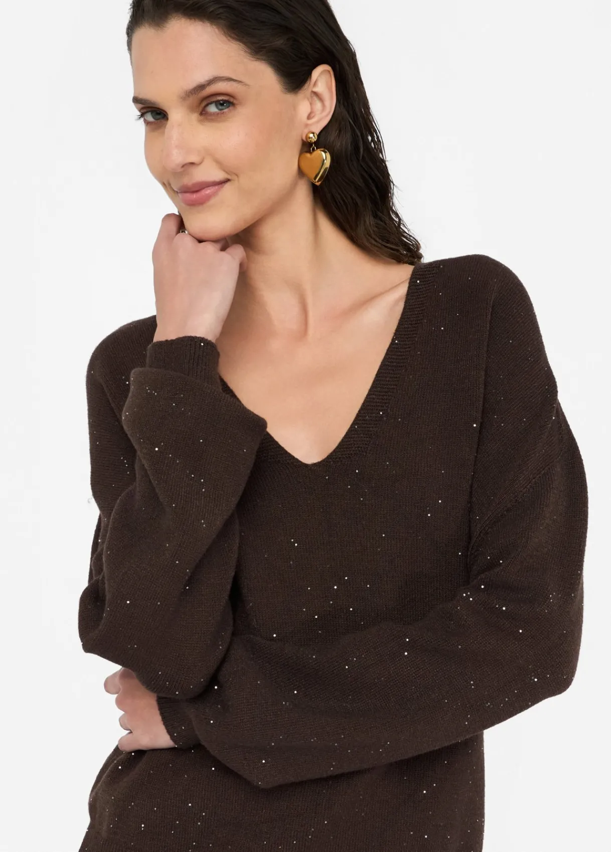 Liu Jo Pull avec micro paillettes|Femme Mailles