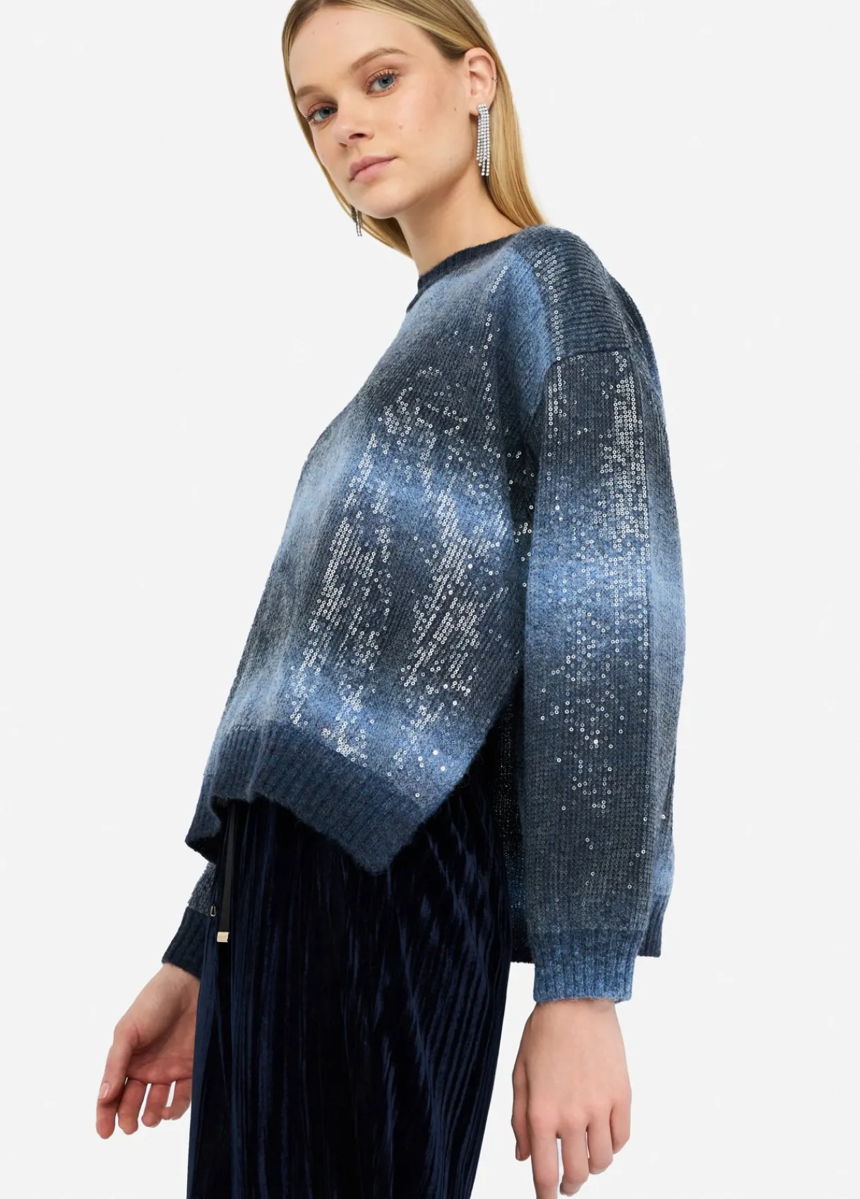 Liu Jo Pull avec paillettes|Femme Mailles