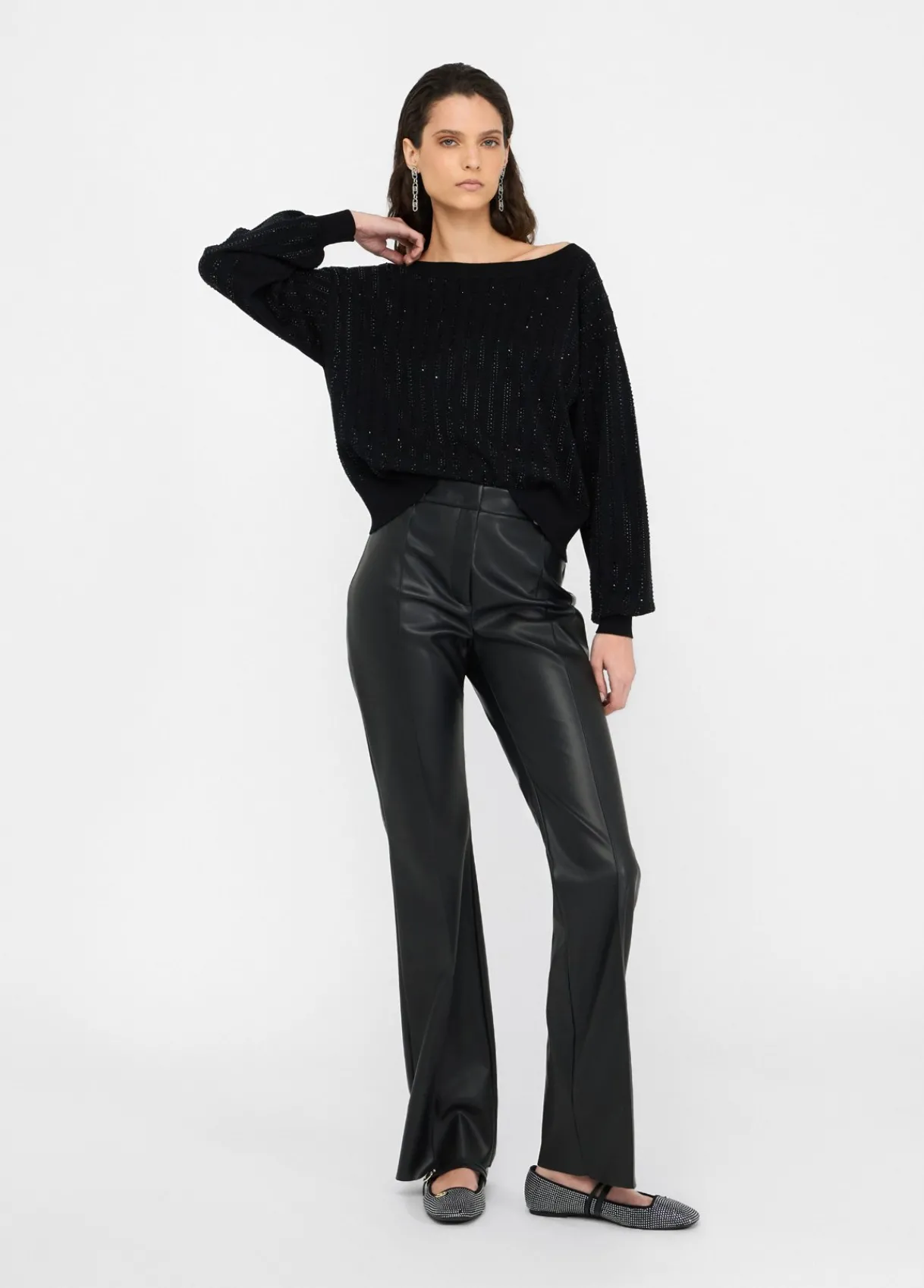 Liu Jo Pull avec strass|Femme Mailles
