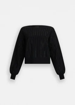 Liu Jo Pull avec strass|Femme Mailles
