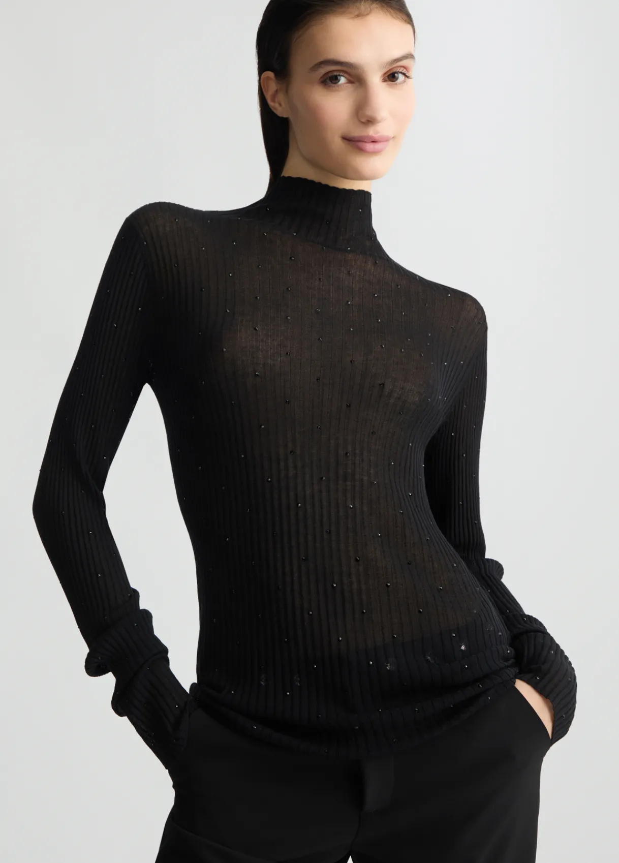 Liu Jo Pull avec strass|Femme Mailles