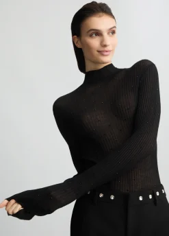 Liu Jo Pull avec strass|Femme Mailles