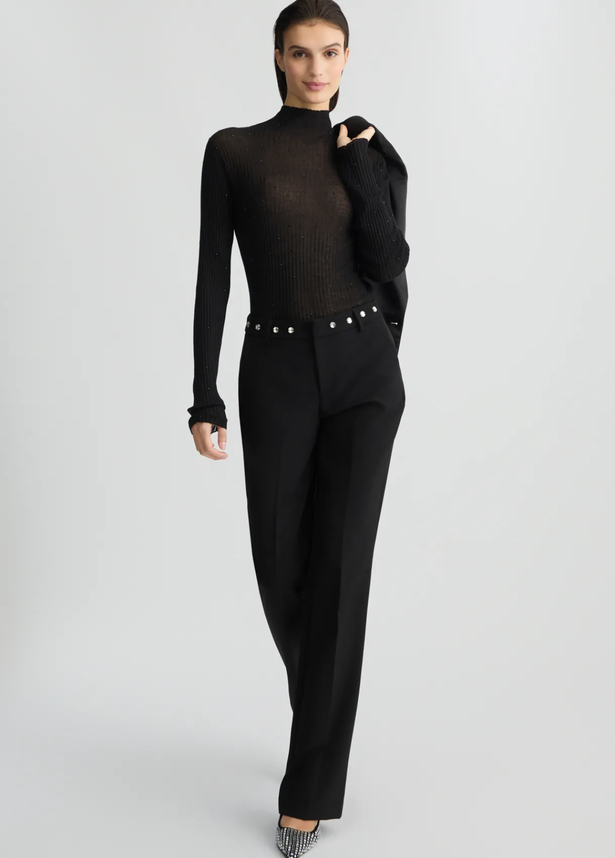 Liu Jo Pull avec strass|Femme Mailles