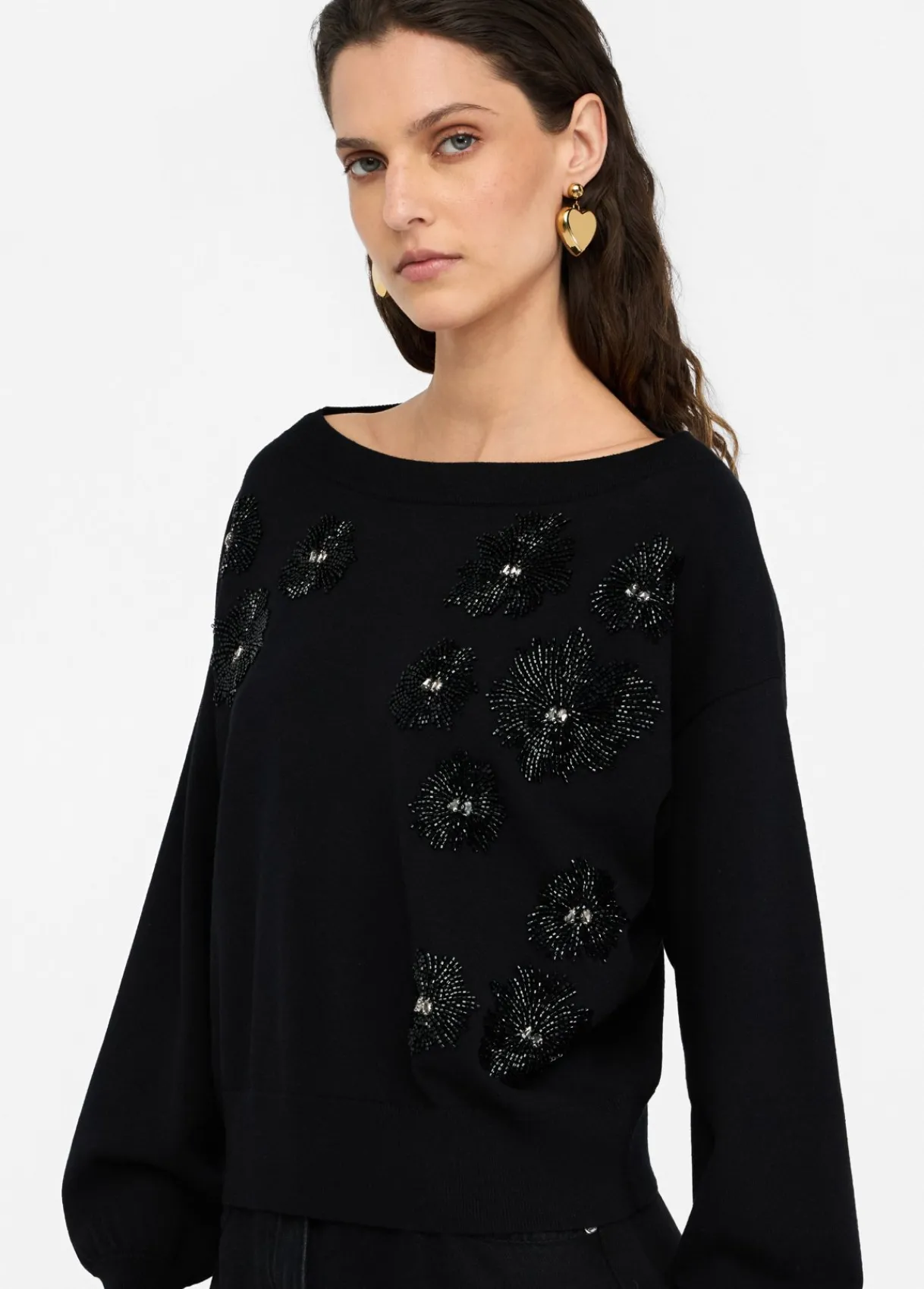 Liu Jo Pull avec strass|Femme Mailles