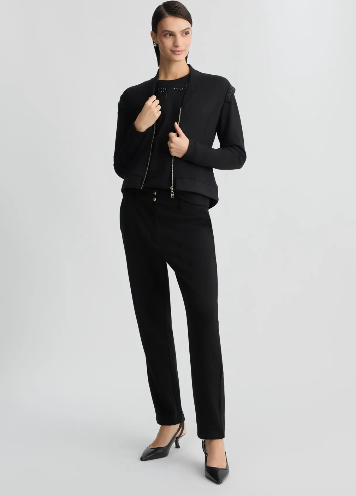 Liu Jo Pull avec zip|Femme Vêtements De Sport|Vestes