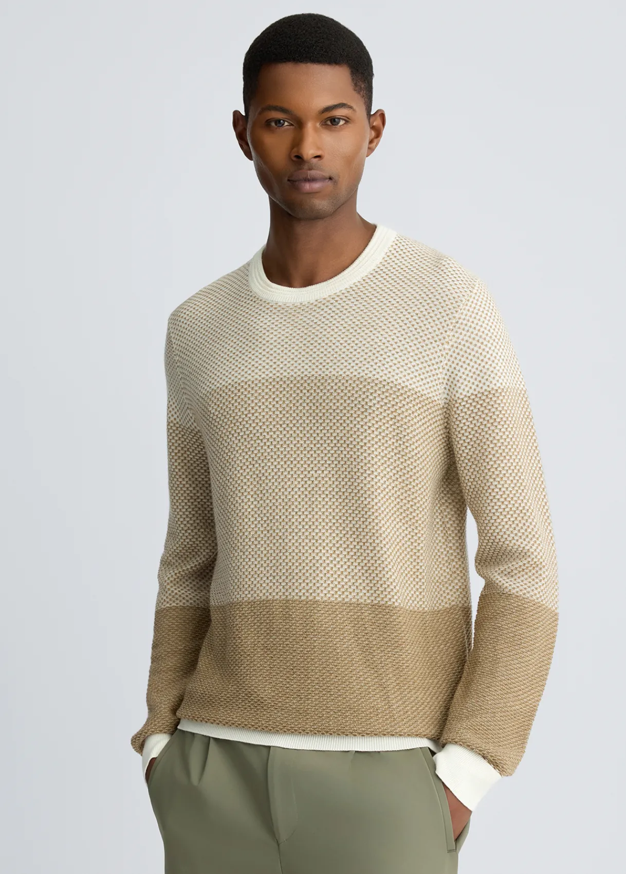 Liu Jo Pull color-block en laine|Homme Pulls Et Sweaters