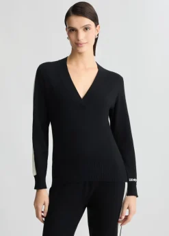 Liu Jo Pull en coton et laine|Femme Mailles