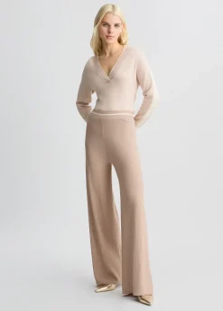 Liu Jo Pull en coton et laine|Femme Vêtements De Sport|Mailles