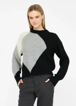 Liu Jo Pull en laine avec intarsias|Femme Mailles