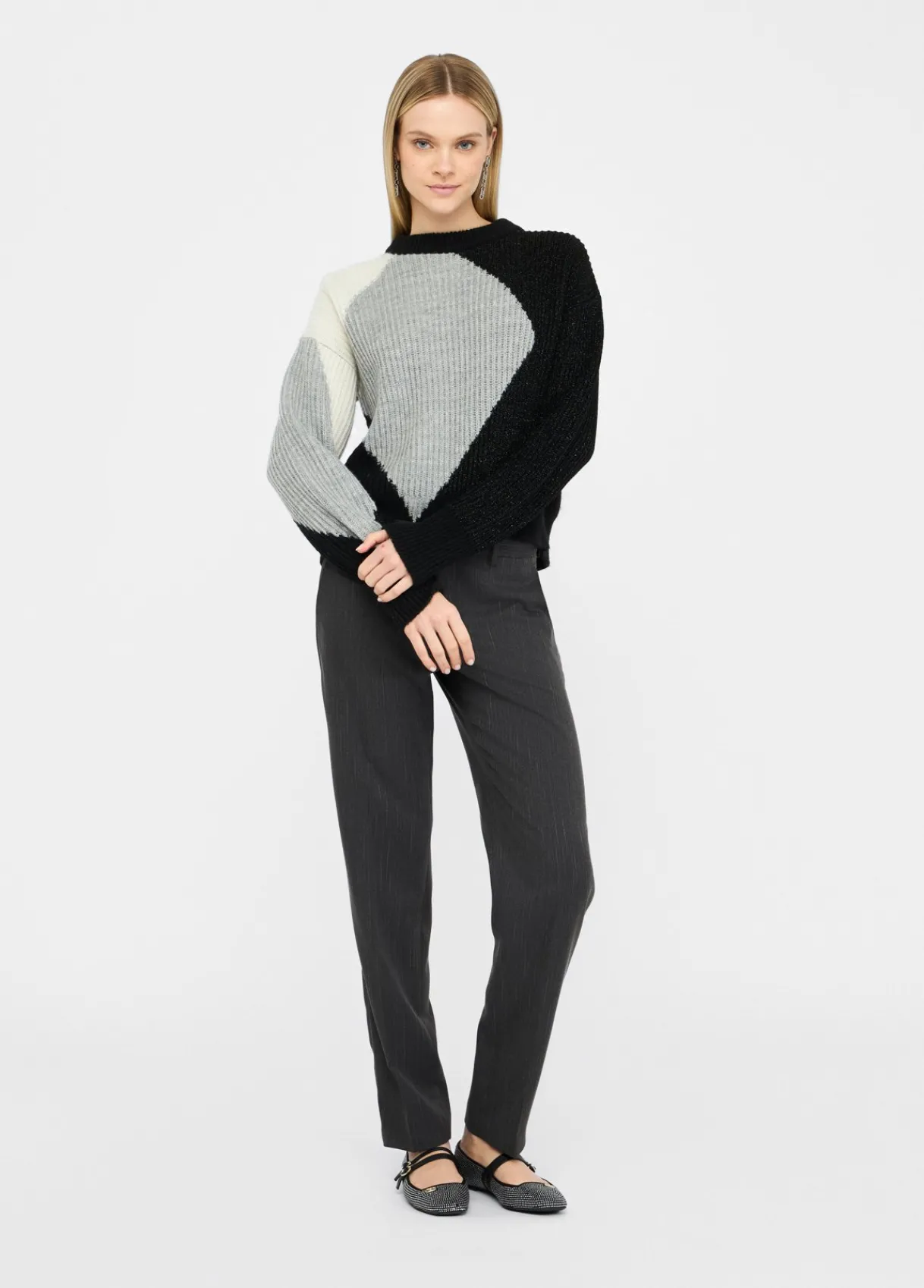 Liu Jo Pull en laine avec intarsias|Femme Mailles