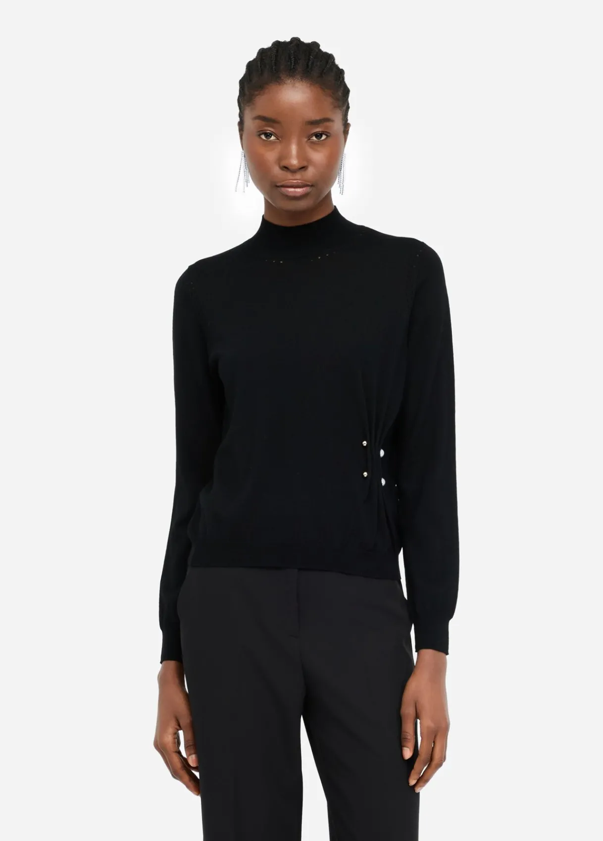 Liu Jo Pull en laine avec perles|Femme Mailles