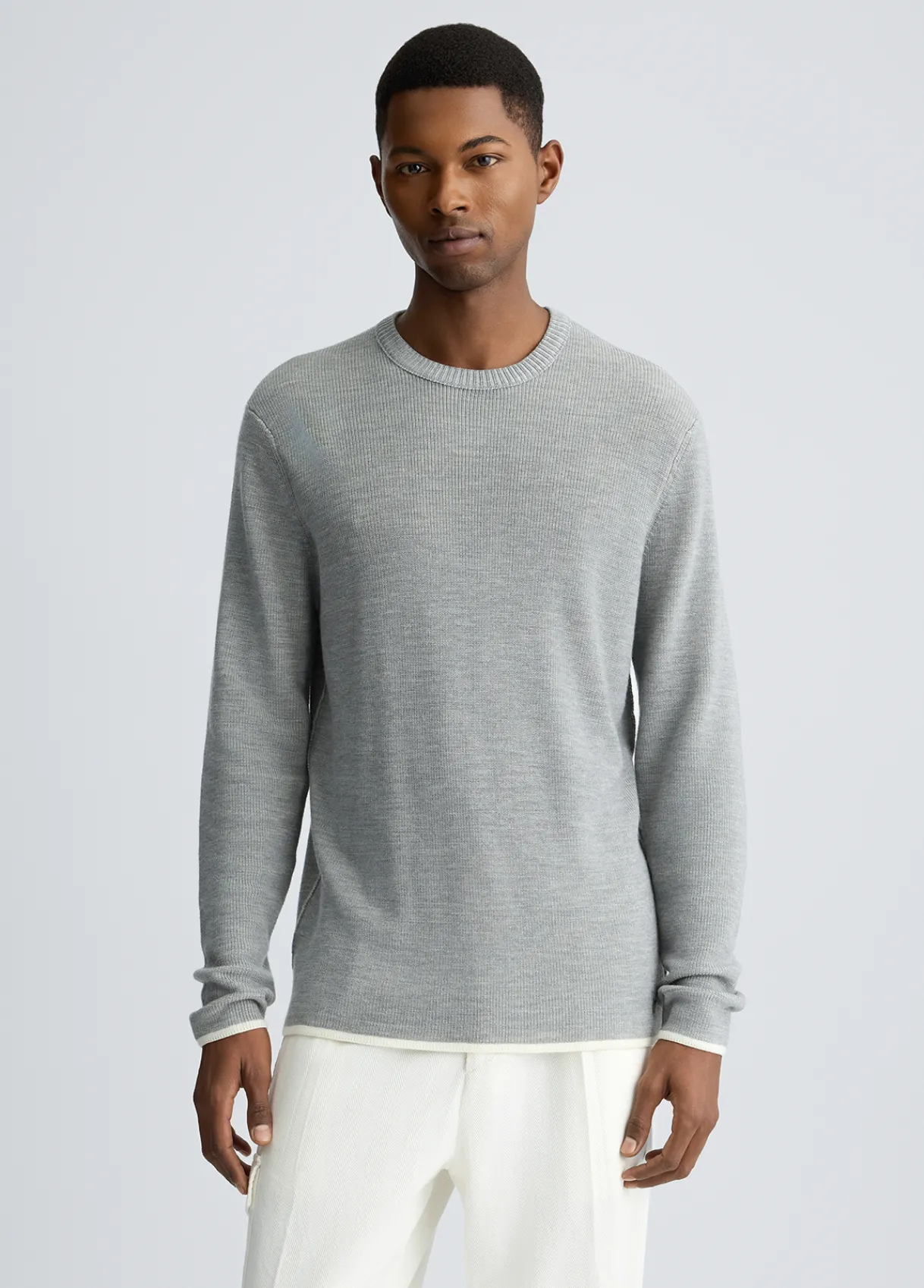 Liu Jo Pull en laine couleur glace|Homme Pulls Et Sweaters