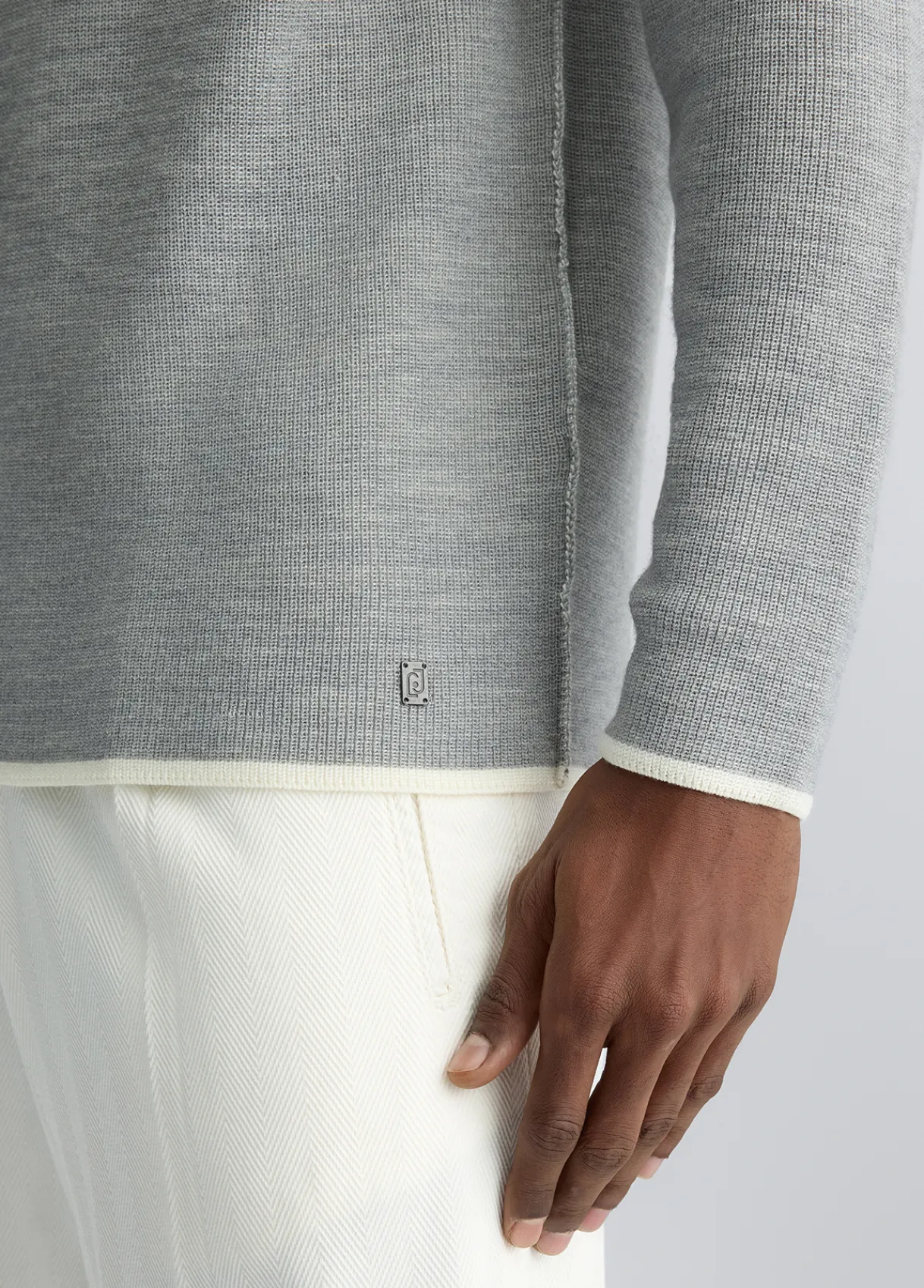 Liu Jo Pull en laine couleur glace|Homme Pulls Et Sweaters