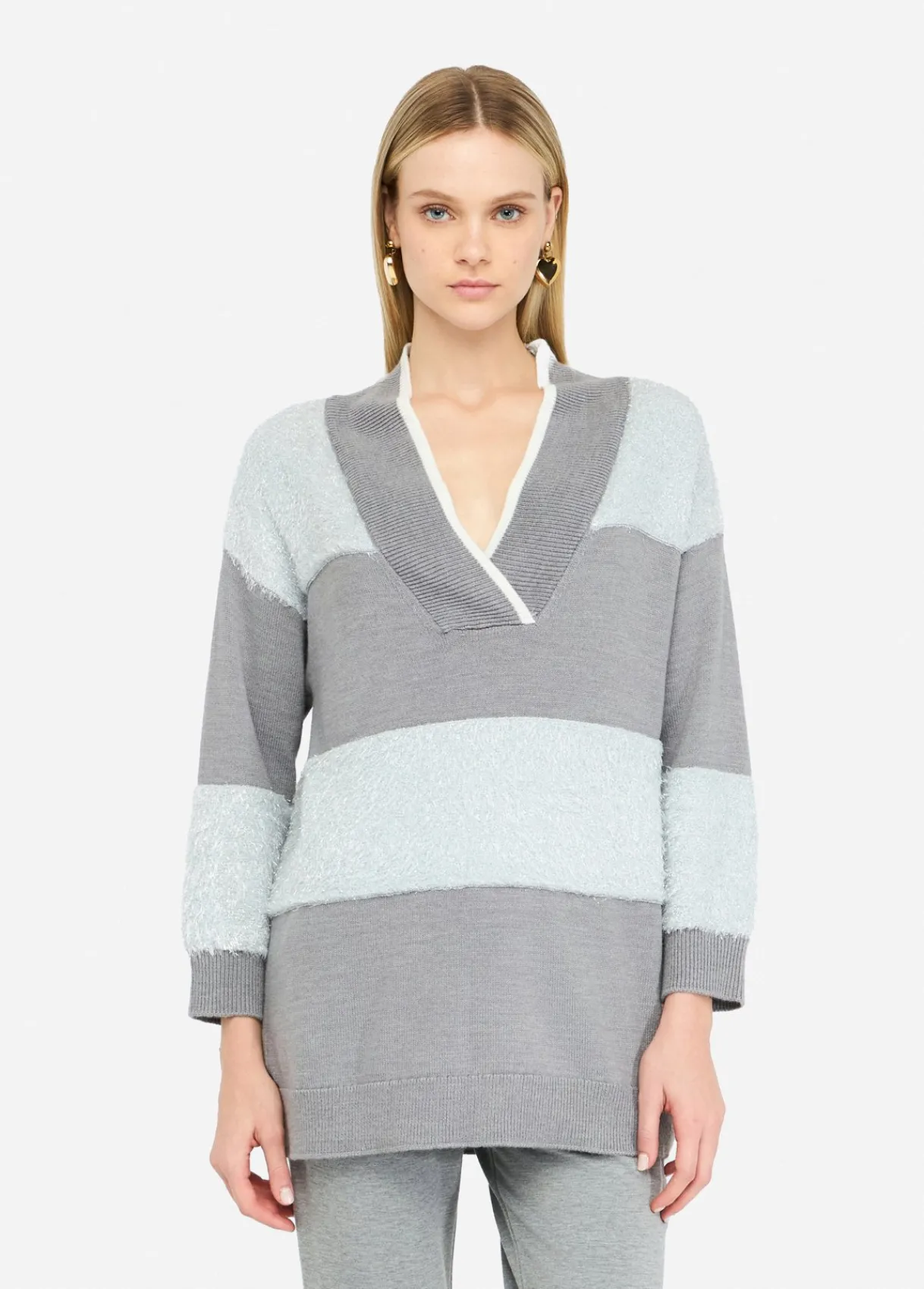 Liu Jo Pull en laine et Lurex®|Femme Mailles