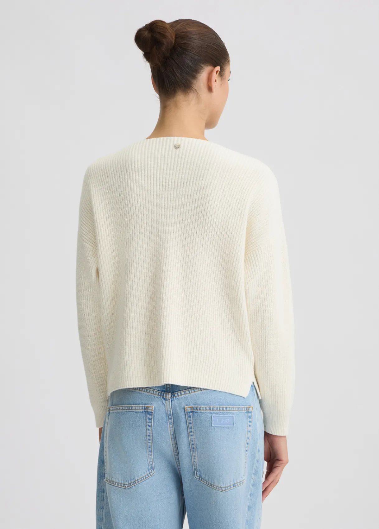 Liu Jo Pull en pur coton|Femme Mailles