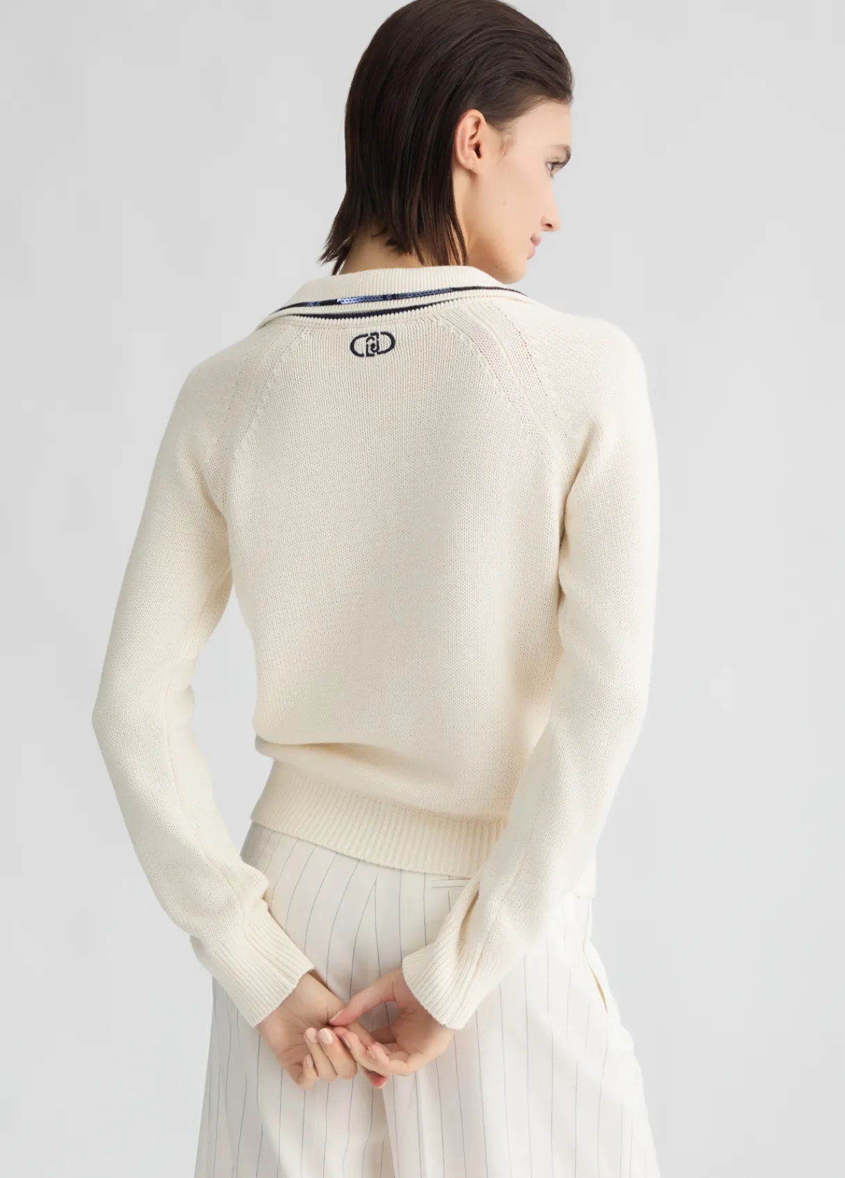 Liu Jo Pull en pur coton|Femme Mailles