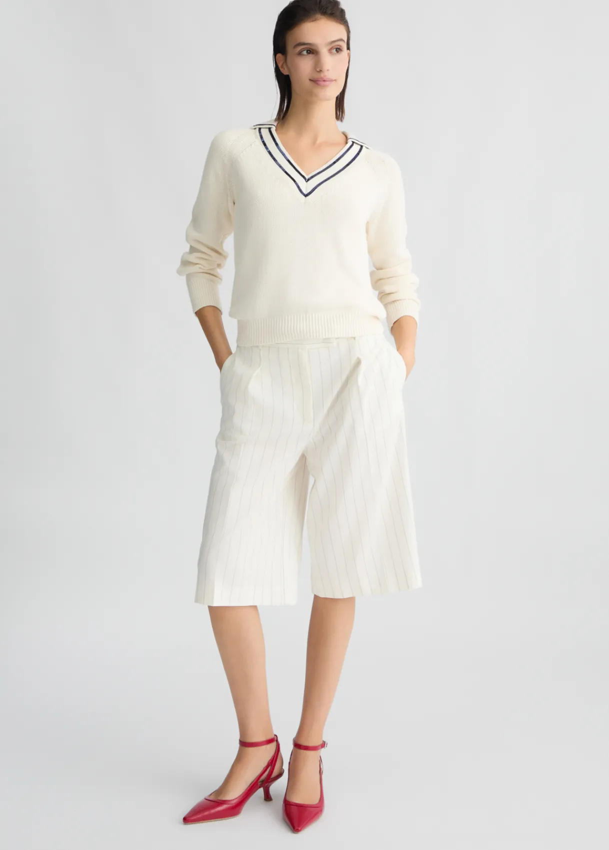 Liu Jo Pull en pur coton|Femme Mailles