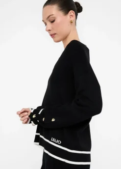 Liu Jo Pull en soie mélangée|Femme Vêtements De Sport|Mailles