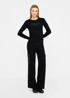 Liu Jo Pull Better avec logo|Femme Vêtements De Sport|Mailles
