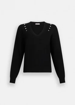 Liu Jo Pull orné de pierres|Femme Mailles