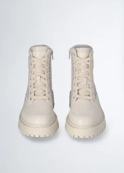 Liu Jo Rangers en cuir ajouré|Femme Bottes Et Bottines