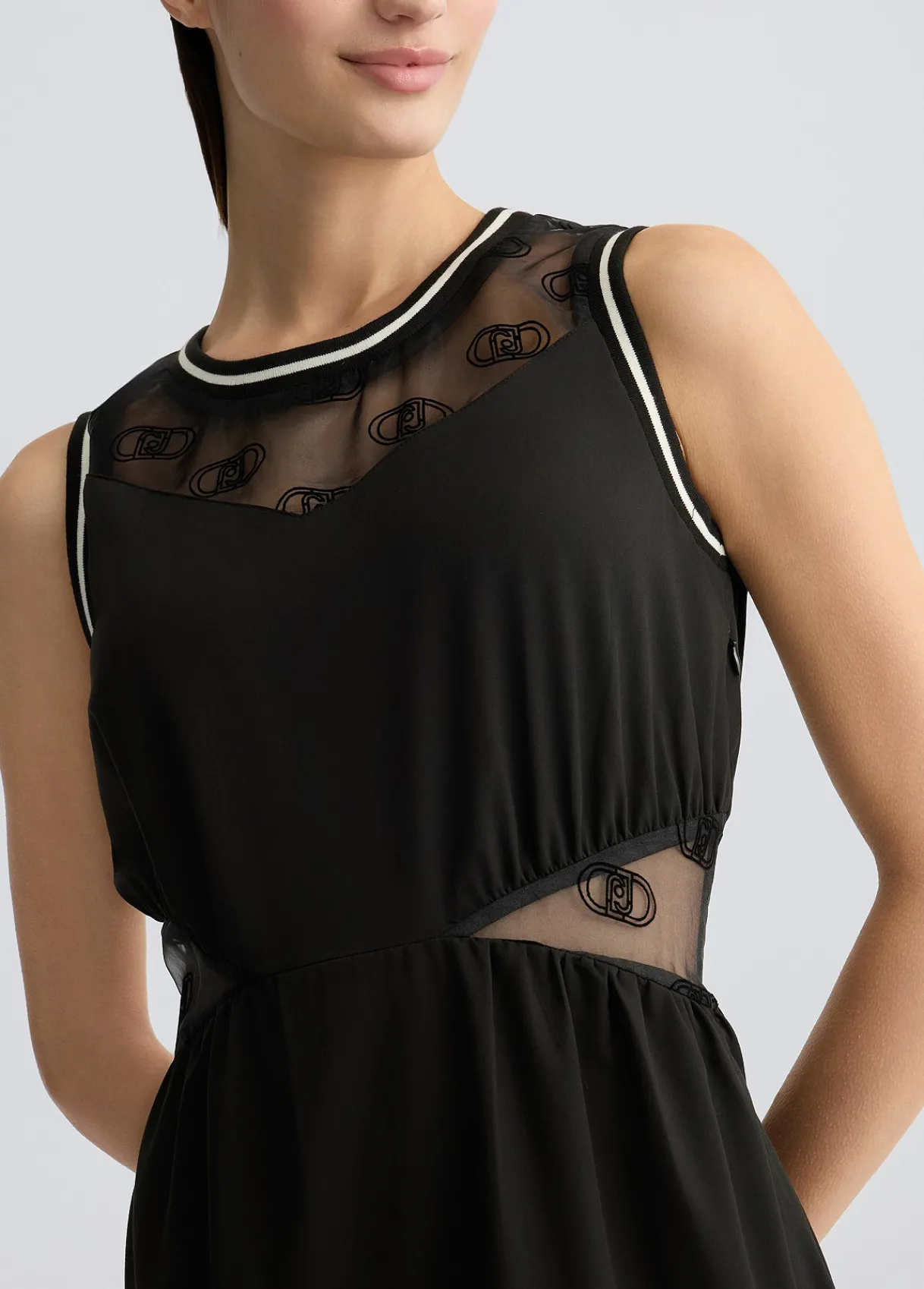 Liu Jo Robe à col rond|Femme Vêtements De Sport|Robes