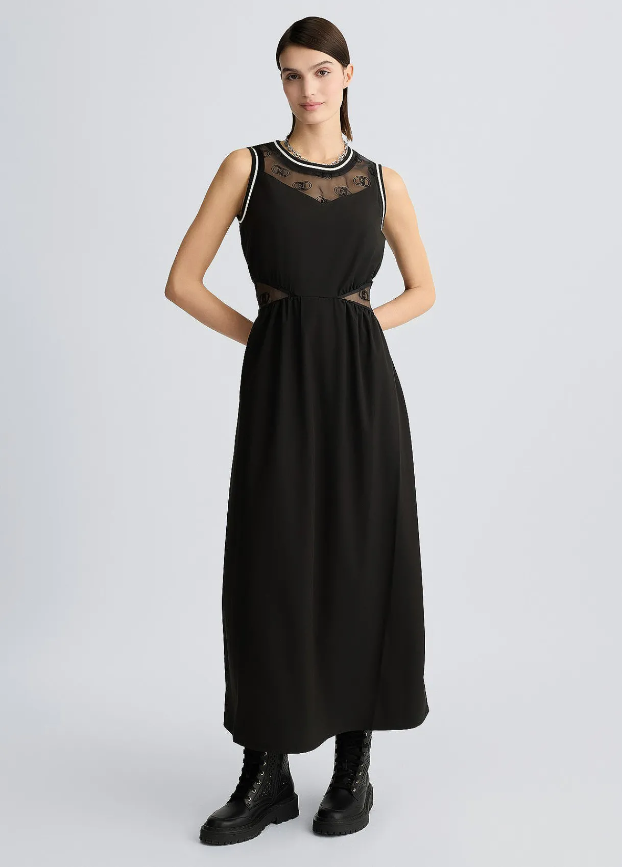 Liu Jo Robe à col rond|Femme Vêtements De Sport|Robes