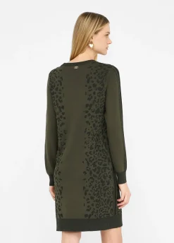 Liu Jo Robe animalier en maille|Femme Mailles|Robes
