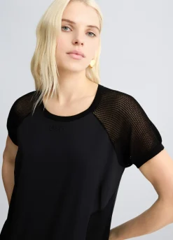 Liu Jo Robe avec empiècements en résille|Femme Robes