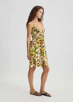 Liu Jo Robe avec imprimé à fleurs|Femme Mode Plage|Robes