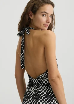 Liu Jo Robe avec imprimé à pois|Femme Mode Plage|Robes