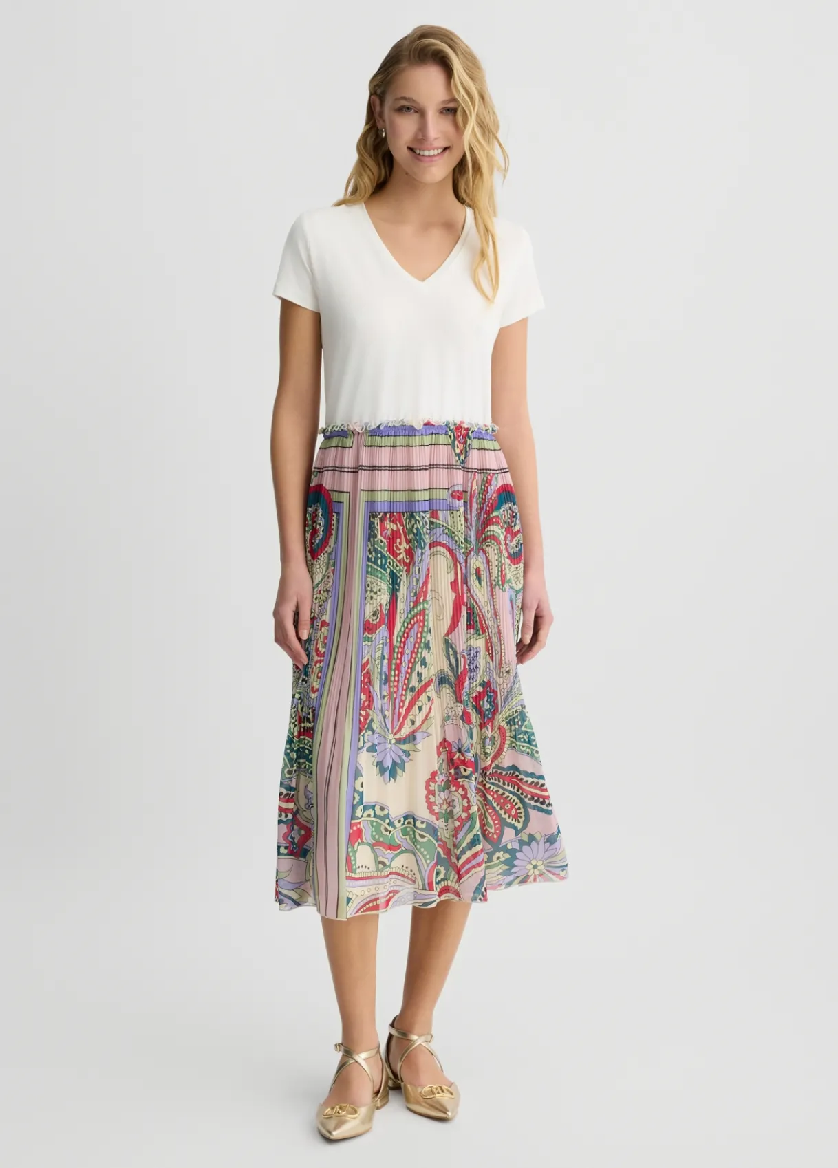 Liu Jo Robe avec imprimé foulard|Femme Robes