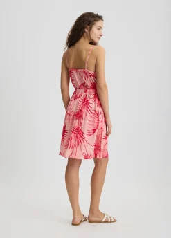Liu Jo Robe avec imprimé palmier|Femme Mode Plage|Robes