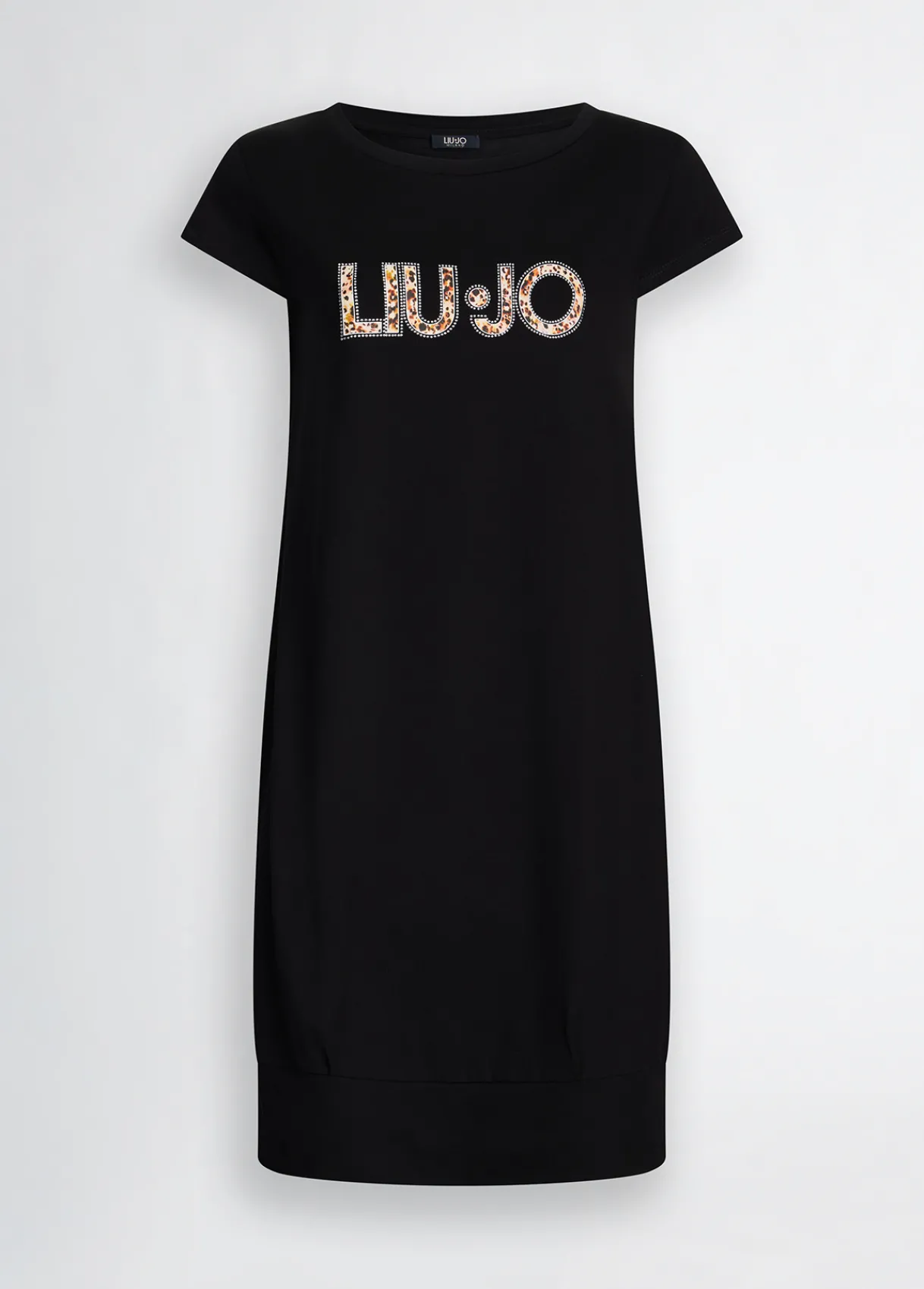 Liu Jo Robe avec logo et strass|Femme Mode Plage|Robes