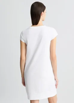 Liu Jo Robe avec logo et strass|Femme Mode Plage|Robes