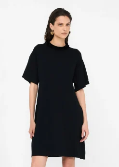Liu Jo Robe avec paillettes|Femme Mailles|Robes